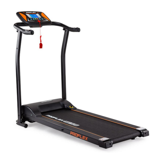 Proflex treadmill manual new arrivals