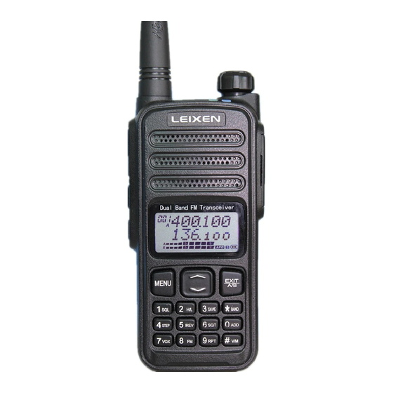 Leixen UV-52 User Manual