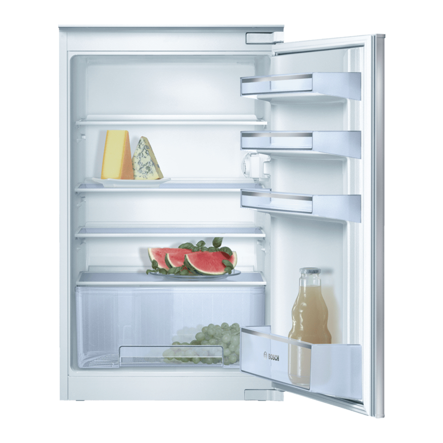 BOSCH KIR18V20GB USER MANUAL Pdf Download ManualsLib