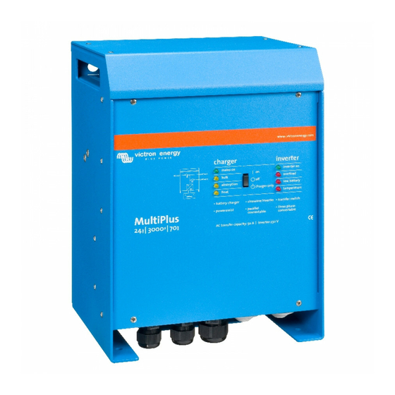 VICTRON ENERGY PHOENIX MULTIPLUS 24/3000/70 USER MANUAL Pdf Download