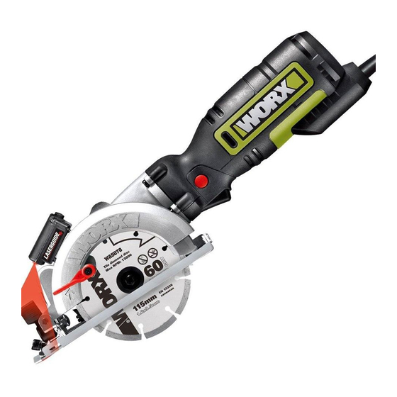 Worx wx427 xl 710w deals worxsaw compact circular saw