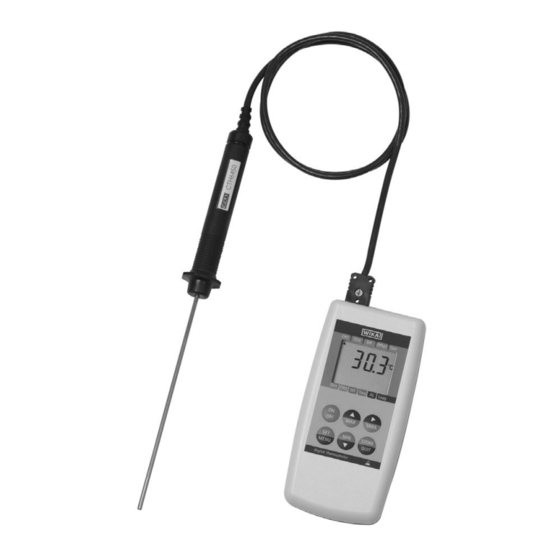 WIKA CTH6200 Handheld Thermometer, Precision Thermometers