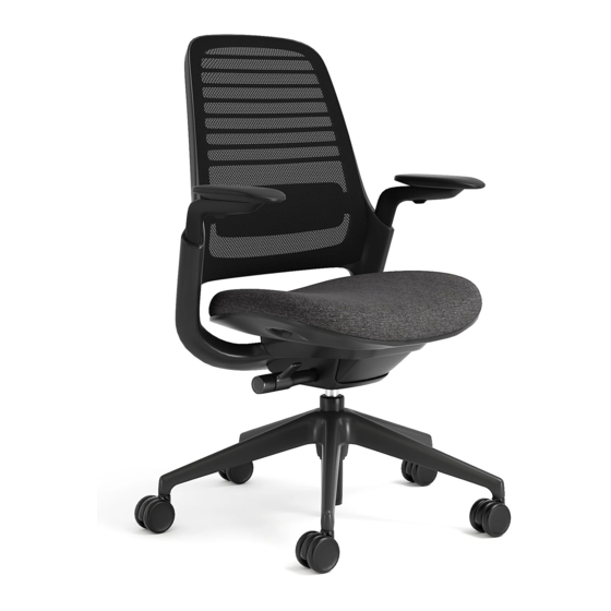 Steelcase chair 2024 manual