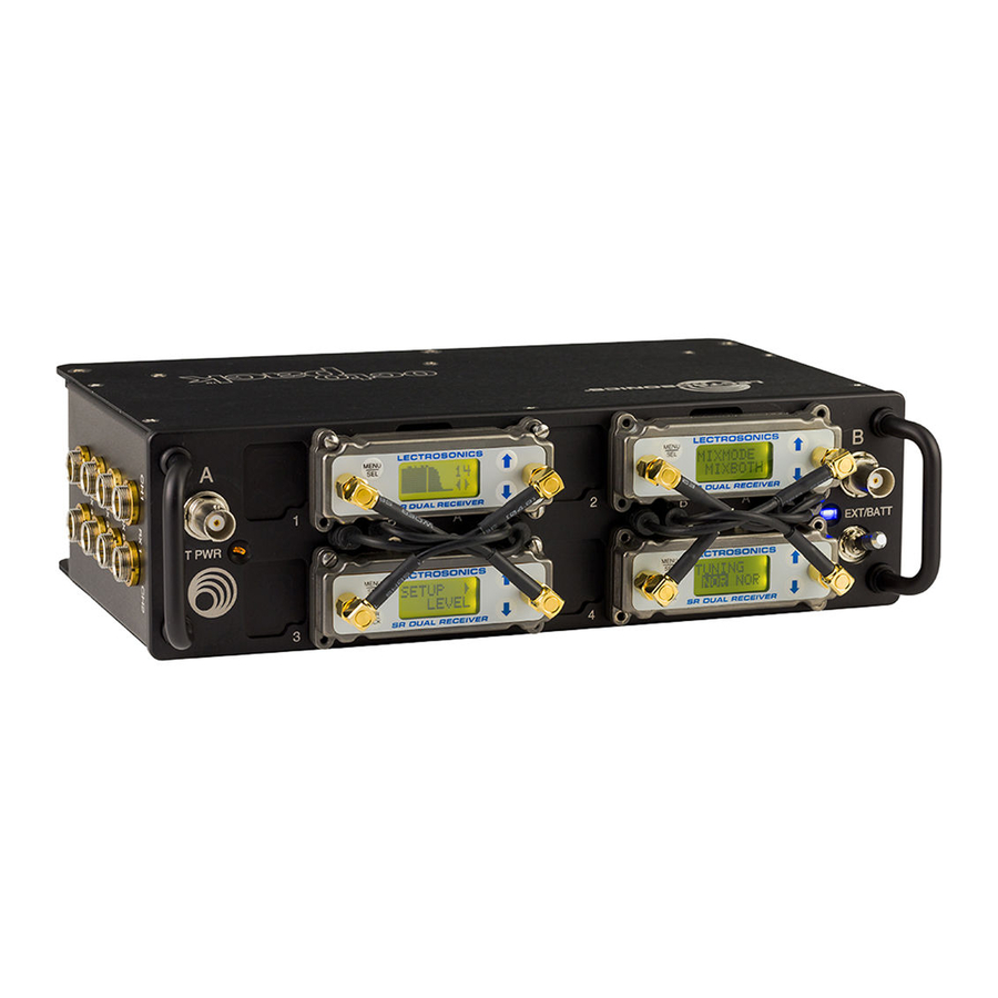 LECTROSONICS OCTOPACK INSTRUCTION MANUAL Pdf Download ManualsLib