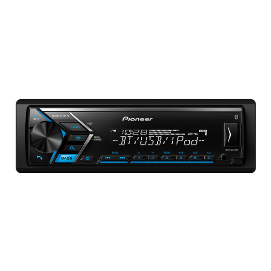 PIONEER MVHS301BT OWNER