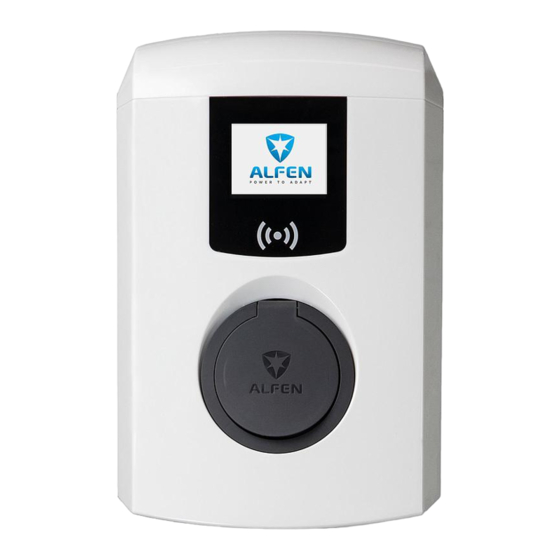 alfen Eve Single S-line Installation Manual Addendum