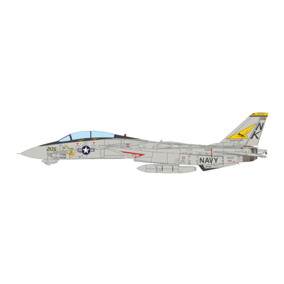 Eduard F-14 placards Quick Start Manual