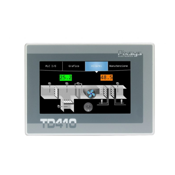 Pixsys HMI Series Quick Start Manual