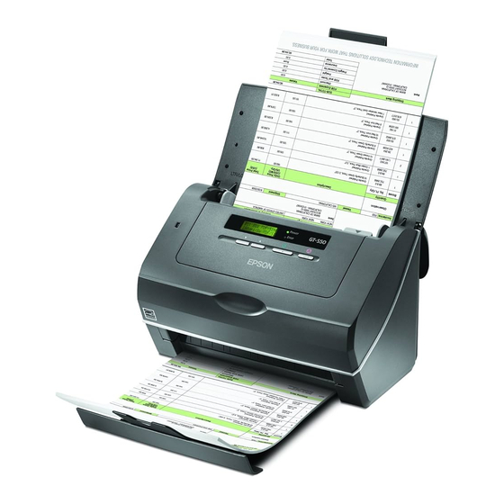 Epson WorkForce Pro GT-S50 Start Here