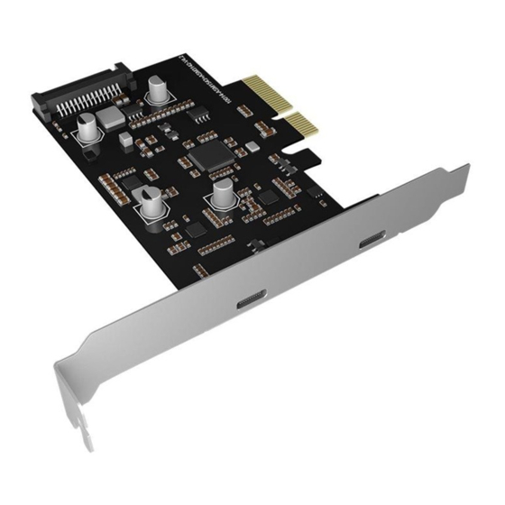 Icy Box IB-PCI1902-C31 Manual