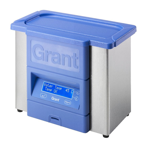 Grant Instruments XUB Series Operating Manual