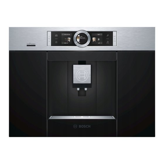 Bosch CTL636E 6 Series Instruction Manual