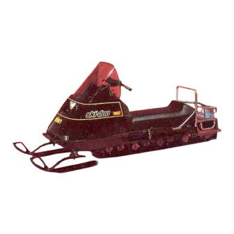 BOMBARDIER ski-doo elan 250 1981 Operator's Manual