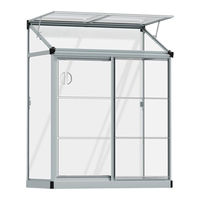 Palram LEAN TO GROW HOUSE 4'x2' Manual
