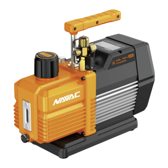 NAVAC PRO NP7DPF User Manual