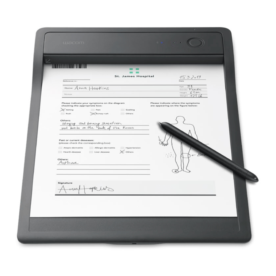 Wacom CLB Paper Manual