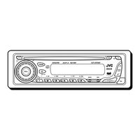 JVC G300 - KD Radio / CD Instruction Manual