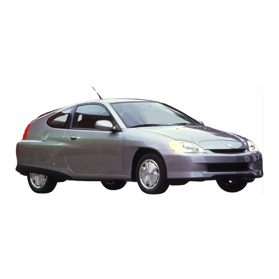 Honda Insight 2000 Owner's Manual