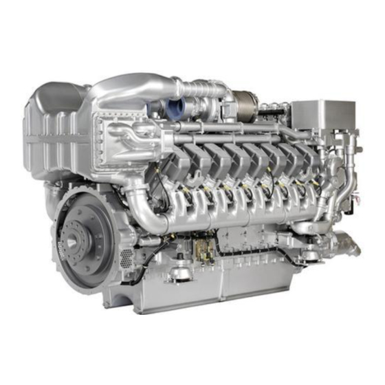 MTU 12 V 4000 L62 Operating Instructions Manual