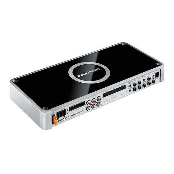 Blaupunkt THA 555 PnP Manual