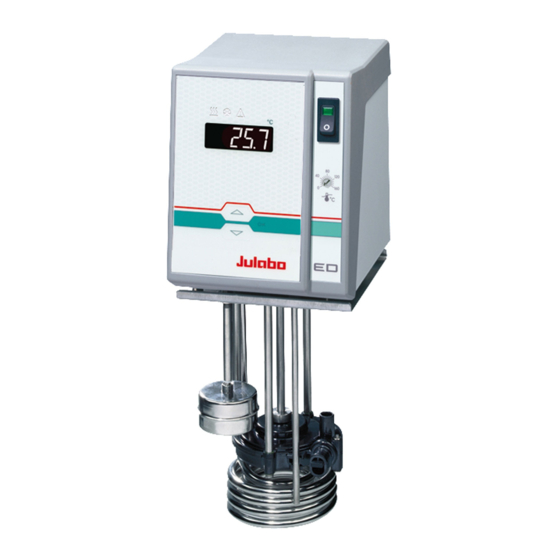 JULABO ED-5A/B OPERATING MANUAL Pdf Download | ManualsLib