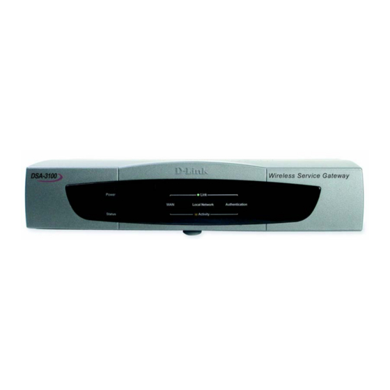 D-Link DSA-3100 User Manual