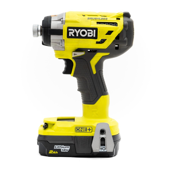 RYOBI P238 OPERATOR'S MANUAL Pdf Download | ManualsLib