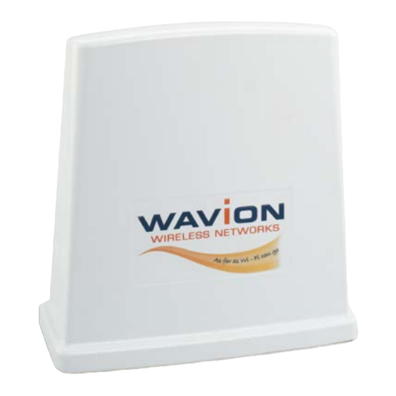 WAVION WBSN-2400 QUICK START MANUAL Pdf Download | ManualsLib