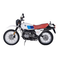 Bmw Motorrad R 100 GS Repair Manual