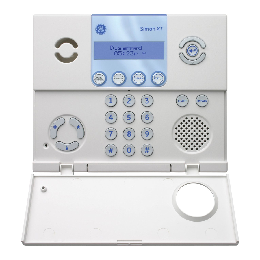 GE SECURITY SIMON XT INSTALLATION MANUAL Pdf Download ManualsLib