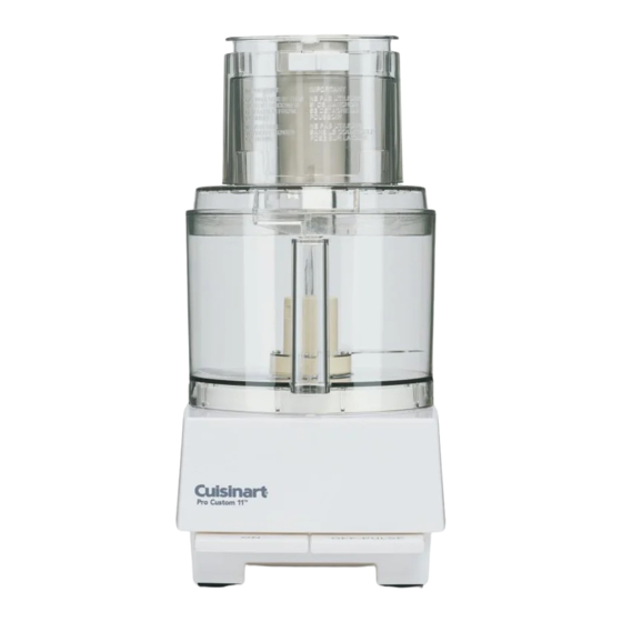 Cuisinart Elemental 11-Cup Food Processor - Glossy White