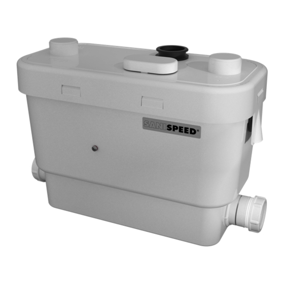 SANIFLO SANISPEED INSTALLATION MANUAL Pdf Download ManualsLib