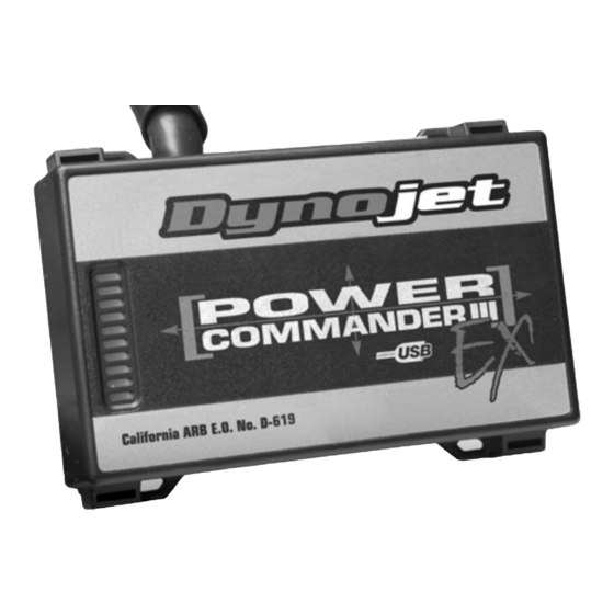 DYNOJET POWER COMMANDER III INSTALLATION INSTRUCTIONS Pdf Download ...