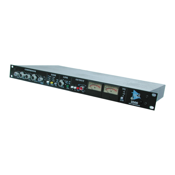 API 2500 Manual