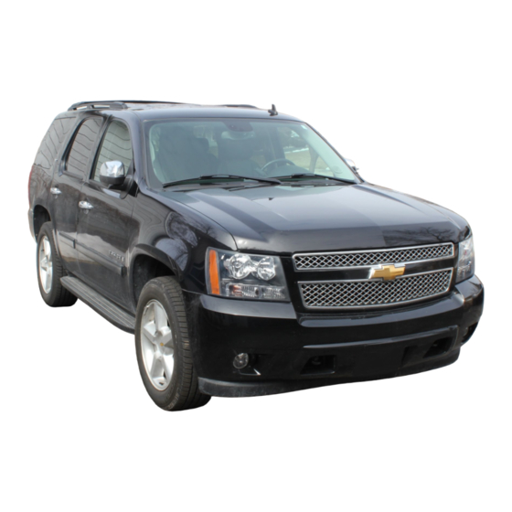 Chevrolet Tahoe 2008 Owner's Manual