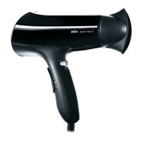 Braun Satin Hair 3 HD 310 Use Instructions