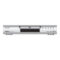 Hitachi DV-P313U Instruction Manual