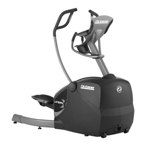 Octane Fitness Lateral X 8000 Operation Manual