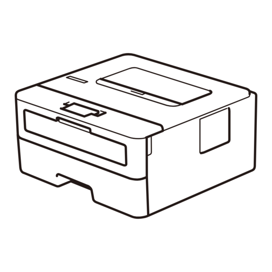 Brother HL-B2158W Quick Setup Manual