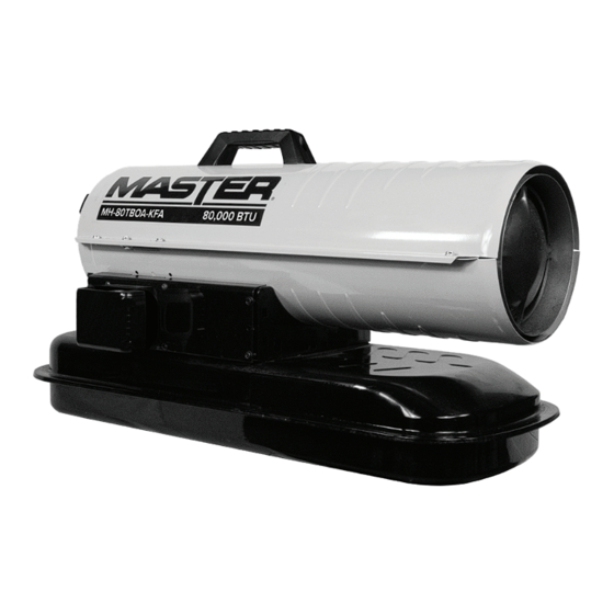 Master MH-80TBOA-KFA Manual