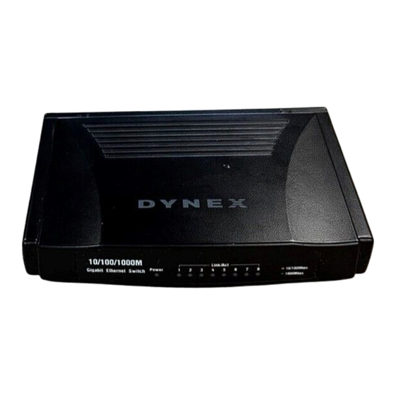 Dynex DX-GB8PRT Quick Setup Manual