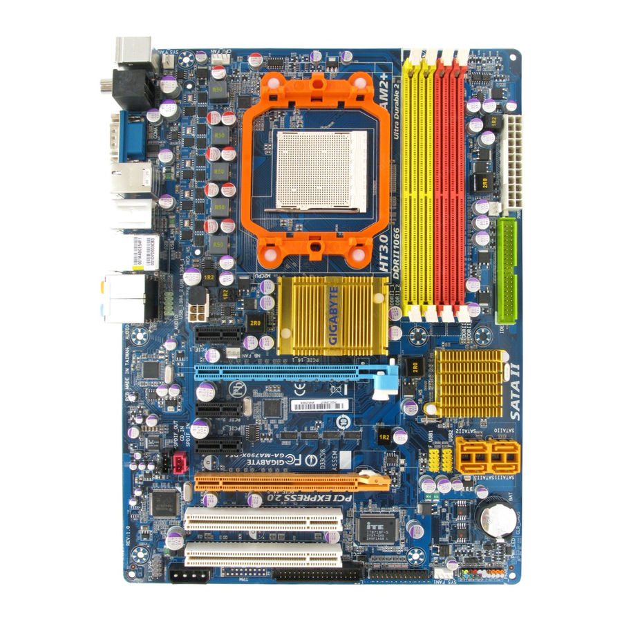 Gigabyte GA-MA790X-DS4 User Manual