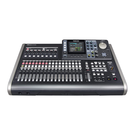 Tascam DP-24SD Owner's Manual