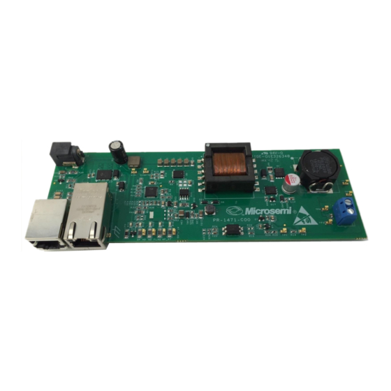 MICROSEMI PD70211EVB50FW-5 USER MANUAL Pdf Download | ManualsLib