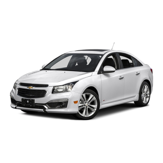 Chevrolet Cruze 2016 Manual