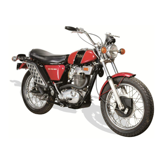 Bsa b25ss store gold star