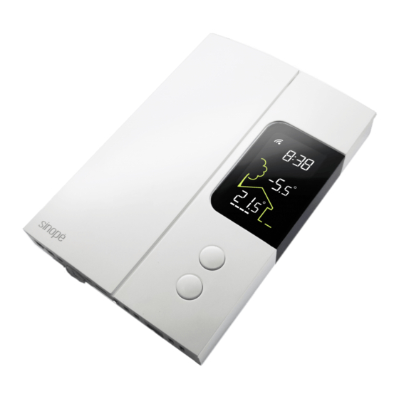 FAIG TS-3000 Programmable Digital Display Wireless Thermostat User