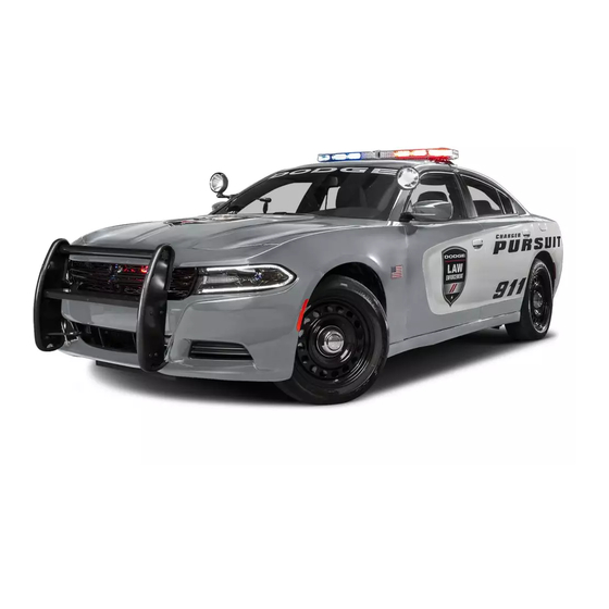 DODGE CHARGER POLICE 2018 OWNER'S MANUAL SUPPLEMENT Pdf Download |  ManualsLib