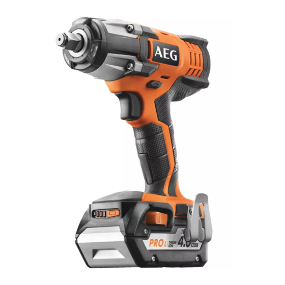 AEG POWERTOOLS BSS 18C ORIGINAL INSTRUCTIONS MANUAL Pdf Download