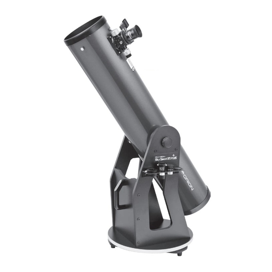 ORION TELESCOPES & BINOCULARS SKYQUEST XT PLUS DOBSONIANS INSTRUCTION